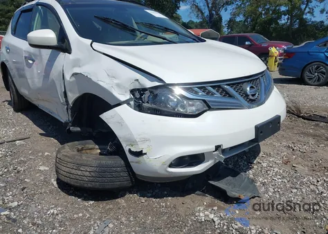 2014 Nissan Murano Sl из США, поврежденный, VIN JN8AZ1MW7EW510515